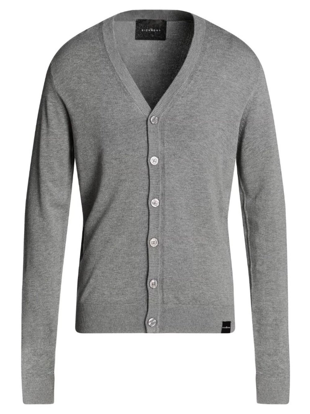 John Richmond Cardigan, Gray, Size Large, New With Tags
